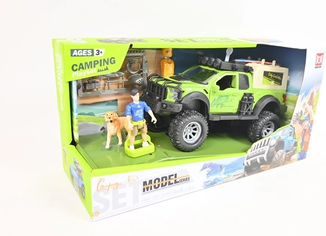 Jeep otroško vozilo s svetlobnimi in zvočnimi učinki (set)