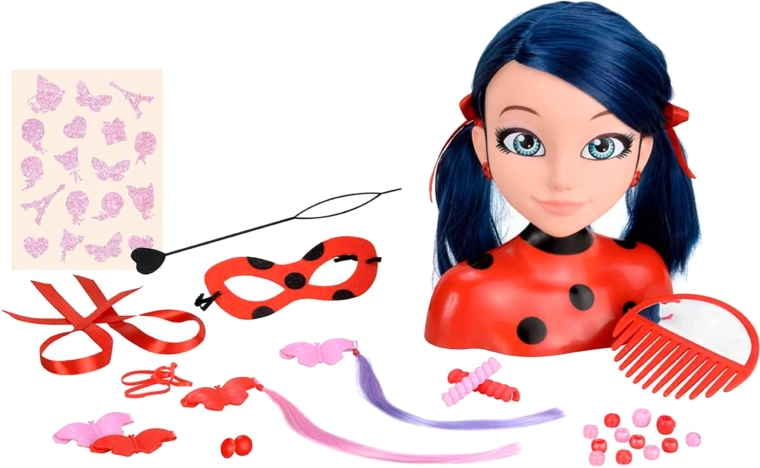 30 dodatkov, vključno s klip-in prameni in kroglicami