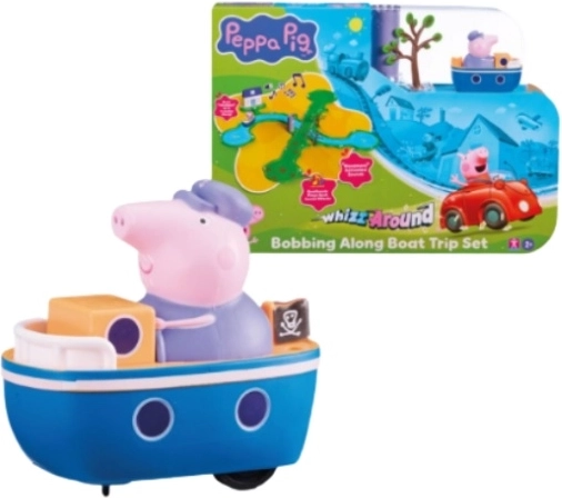 EPEE Peppa Pig igralni komplet z gugajočim se čolnom