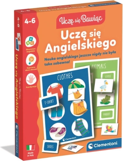 Učim se angleško – preprosta izobraževalna igra za otroke 4–6 let