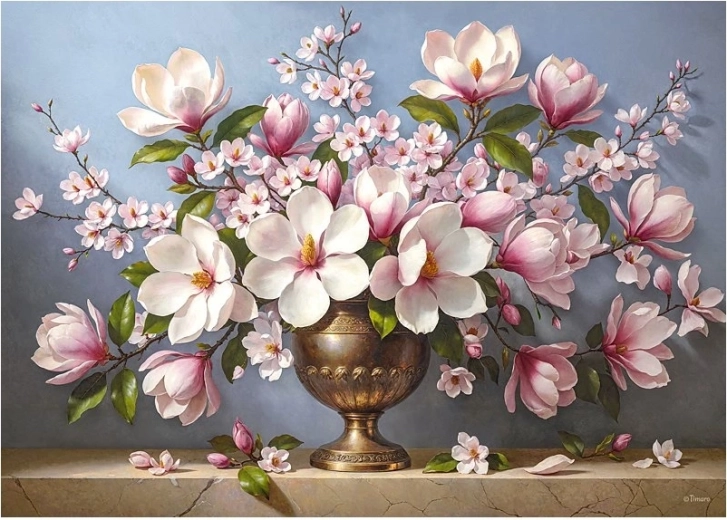 Cherry Pazzi sestavljanka Magnolijina eleganca 1000 kosov