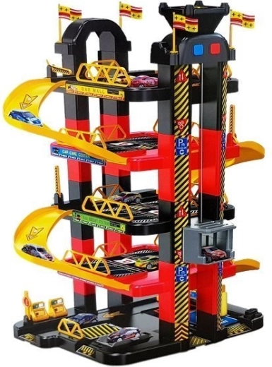 Celovit set z 10 avtomobilčki