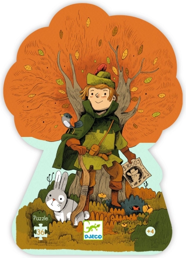 Sestavljanka Djeco Robin Hood, 36 koščkov
