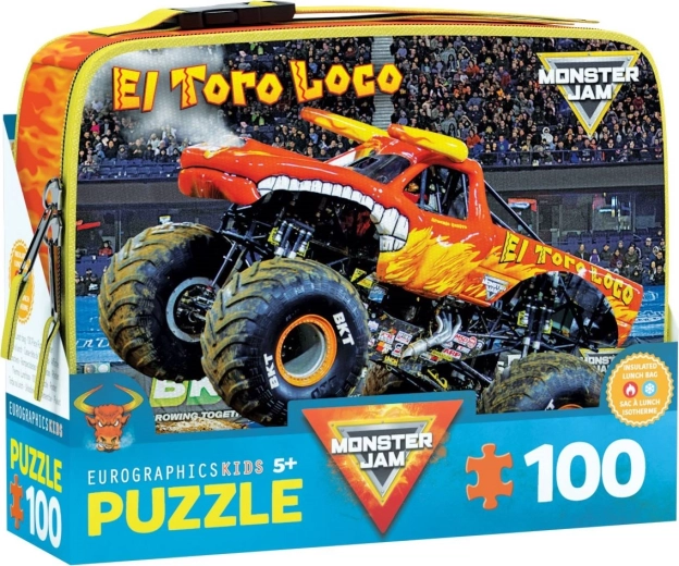 Sestavljanka v škatli El Toro Loco Monster Jam 100 kosov