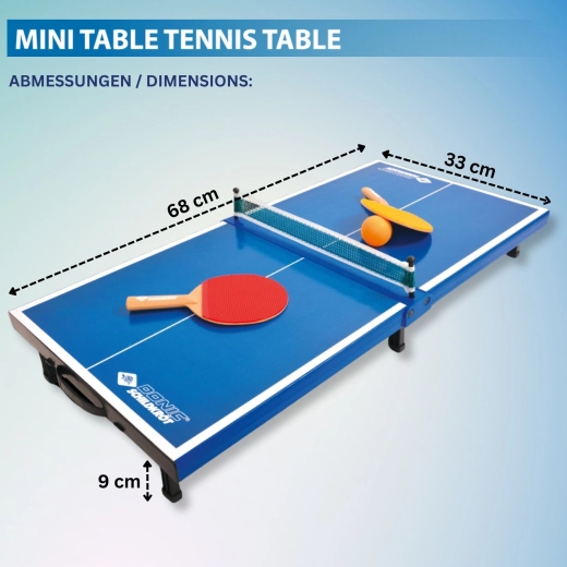 Donic-Schildkröt zložljiva mini miza za namizni tenis