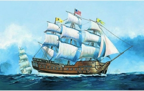 Model ladje BONHOMME RICHARD 1:270