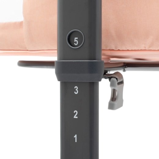 5 stopenj višine za popolno poravnavo s posteljo