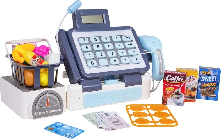 Skener z lučko in zvokom