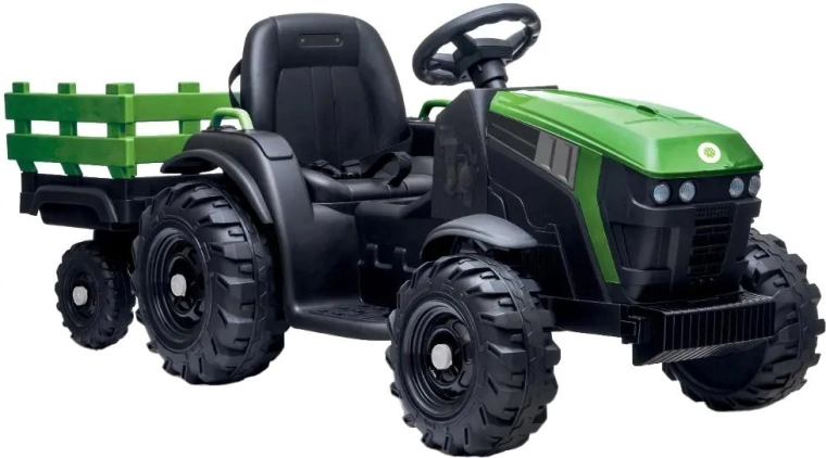 Buddy Toys electric tractor with trailer