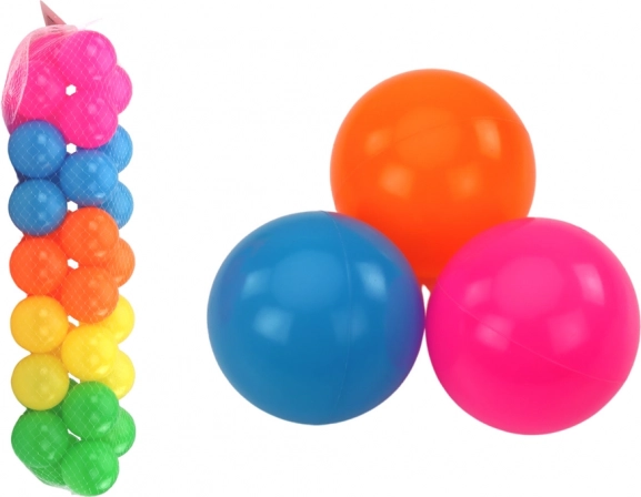 Komplet barvnih kroglic Plastične bazenske kroglice 7 cm 30 kos.