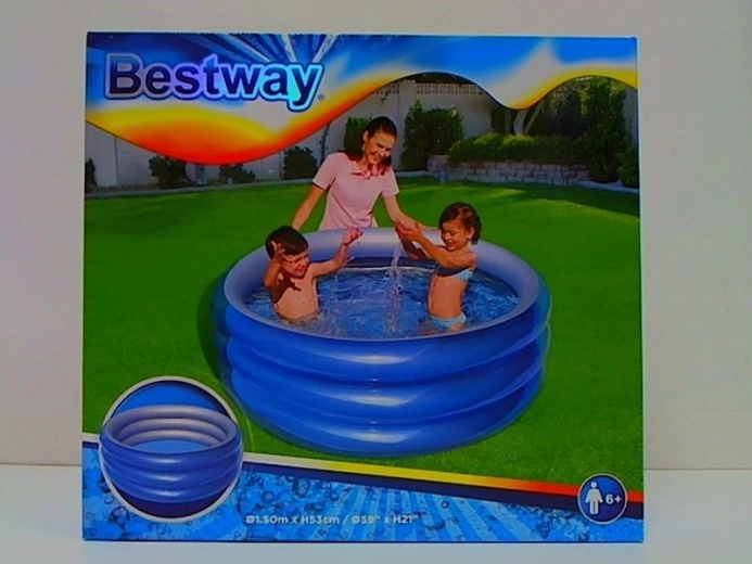 Bestway otroški napihljiv bazenček Big Metallic 150 × 53 cm