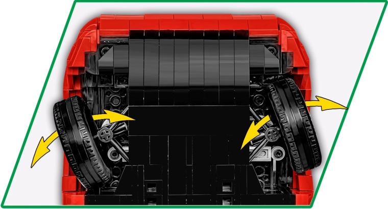 Steerable wheels and functional steering wheel