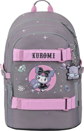Baagl šolski nahrbtnik Skate Kuromi siv