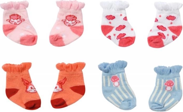 Socks for Baby Annabell Doll 43 cm - 2 Pairs