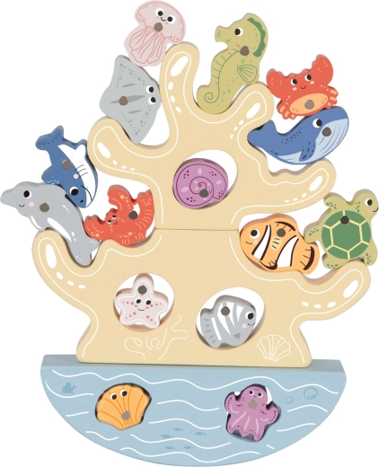 Ravnotežni koralni greben za vajo stabilnosti