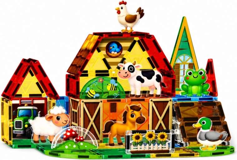 Animals and themed accessories for role play