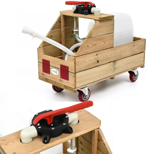 Ročna črpalka in prilagodljiva cev