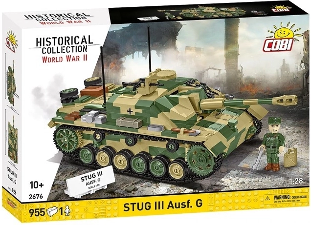 COBI sestavljanka StuG III Ausf. G – 955 delov