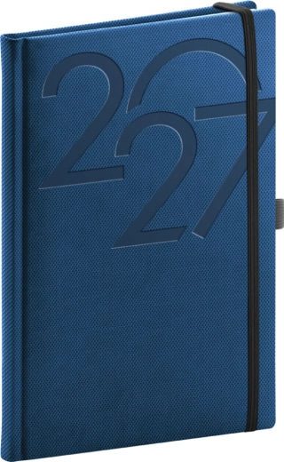 Notique tedenski rokovnik Ajax 2027, moder, 15 × 21 cm