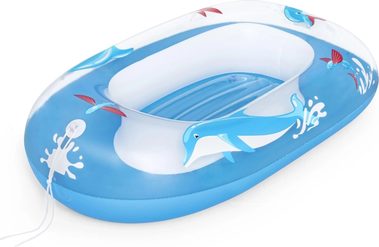 Napihljiv čoln Bestway Floating Friends z vrvjo