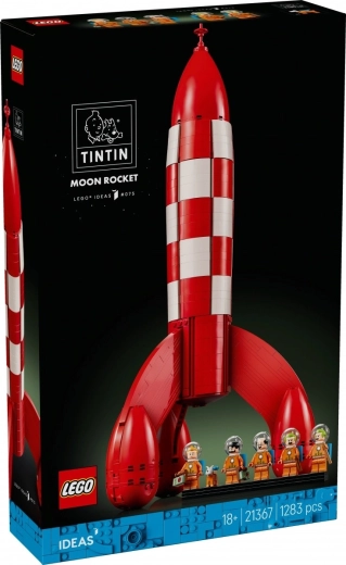 LEGO Ideas Tintin in raketa na Luno