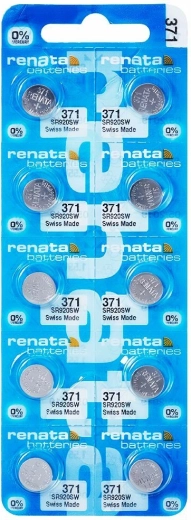 Renata 371 gumbna baterija 1,55 V (10 kos)