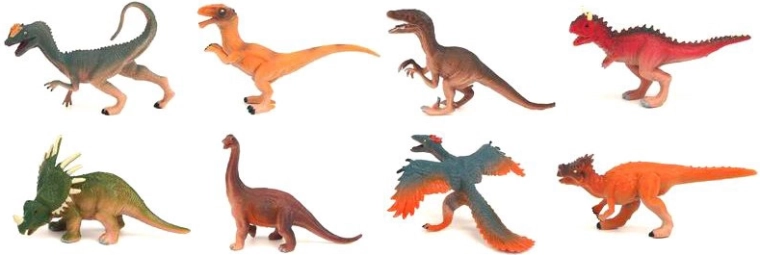 Figurica dinozavra 8–12 cm - 1 kos
