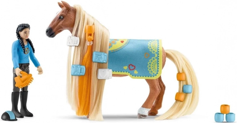 Schleich horse club sofia beauties začetni komplet kim in caramelo