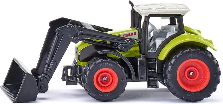 Siku traktor CLAAS Axion s sprednjim nakladalnikom