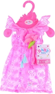 Cvetlična oblekica za punčko BABY born 43 cm