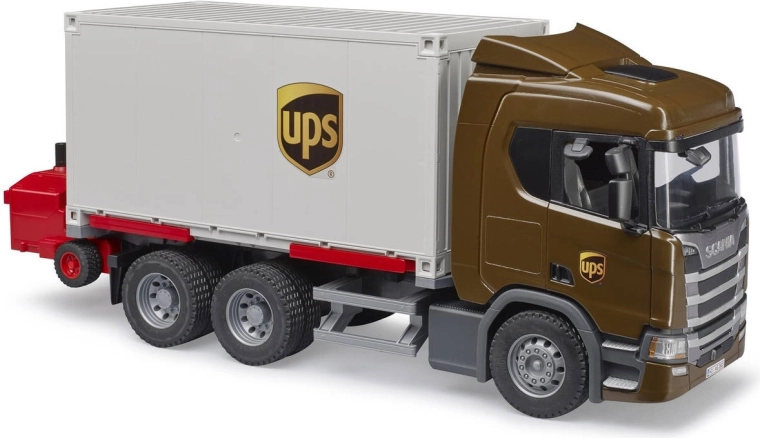 Podroben model Scanie v barvah UPS