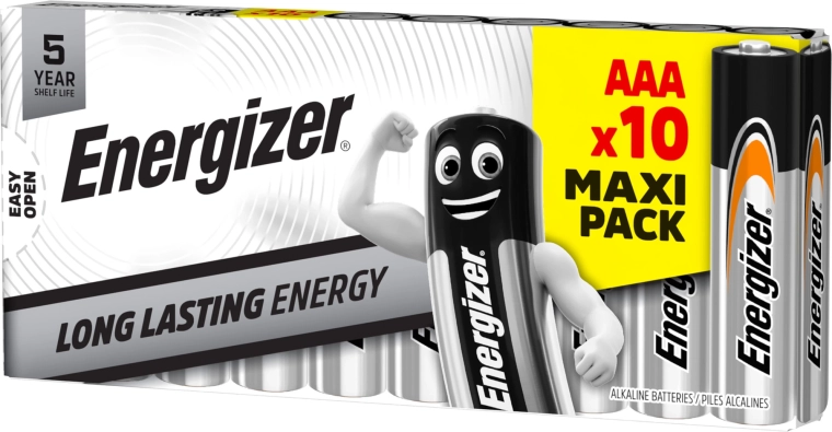 Alkalne baterije AAA 1,5 V ENERGIZER Everyday – pakiranje 10 kos