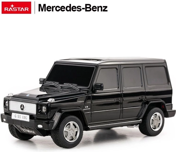 RC avto Rastar Mercedes G55 na daljinsko upravljanje 1:24 črn - 1 kos