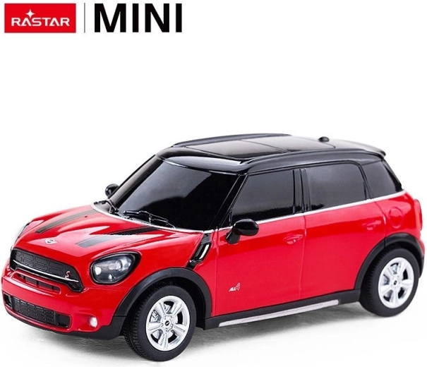 Rastar Mini Cooper S Countryman RC avto 1:24 rdeče - 1 kos