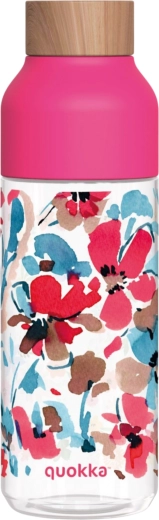 Steklenica za pitje Quokka Ice Red Flowers 720 ml