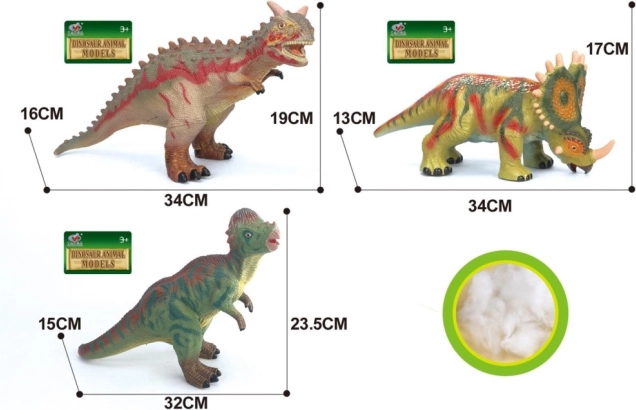Mehki dinozaver 34 cm