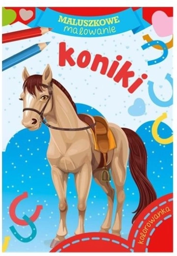 Barvanje za najmlajše: konjički