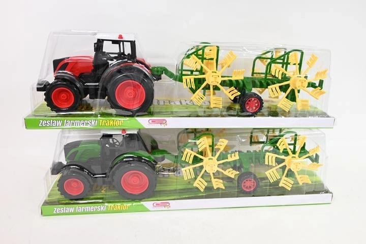Traktor s kmetijskim strojem – kmetijski komplet za otroke
