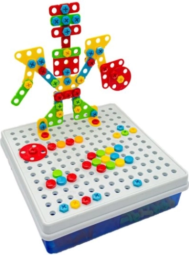 Practical case for play and easy tidy-up
