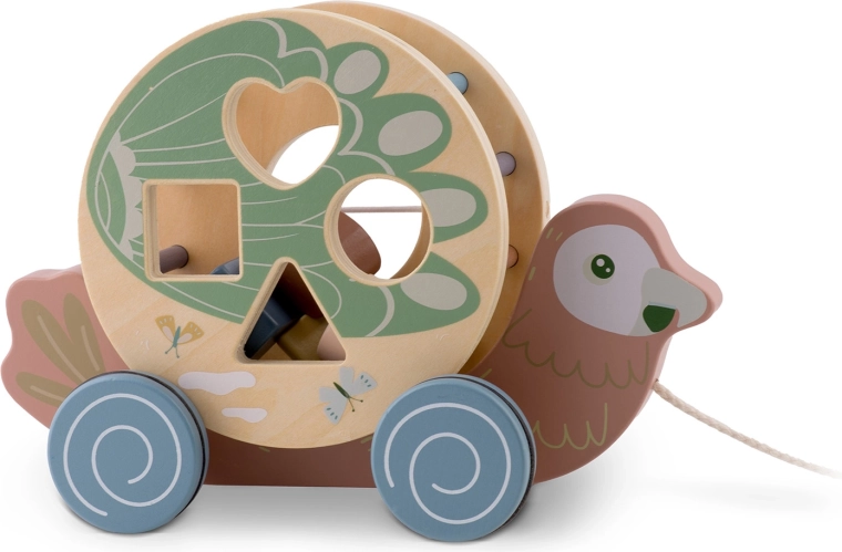 Vrteča se sortirka oblik za pametno učenje