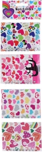 Spiralna vezava za udobno pisanje