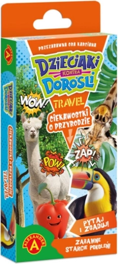 Otroci proti odraslim – Ciekawostki o przyrodzie Travel potovalna igra