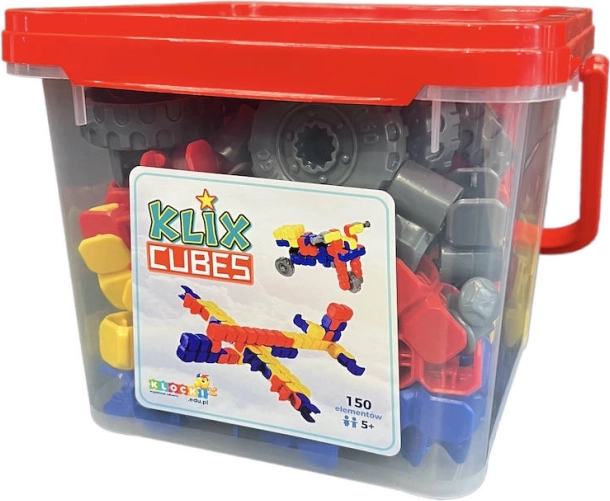 Construction Blocks Klix Cubes 150 Pieces