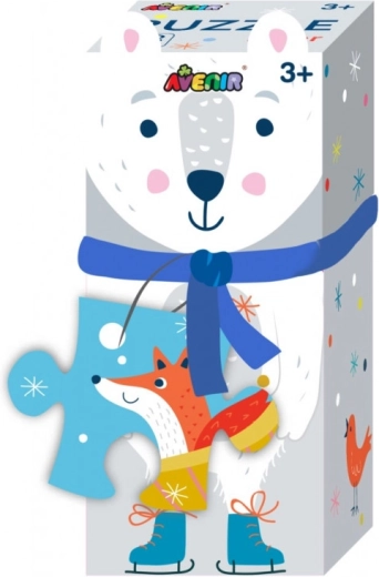 Sestavljanka 28 kosov – polarni medved