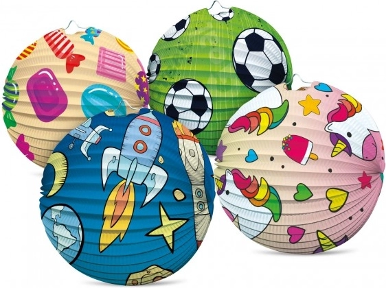 Papirna lampion krogla 25 cm