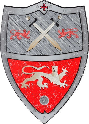 Souza! viteški ščit Tristan iz pene EVA