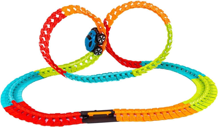 Endlessly variable flexible track