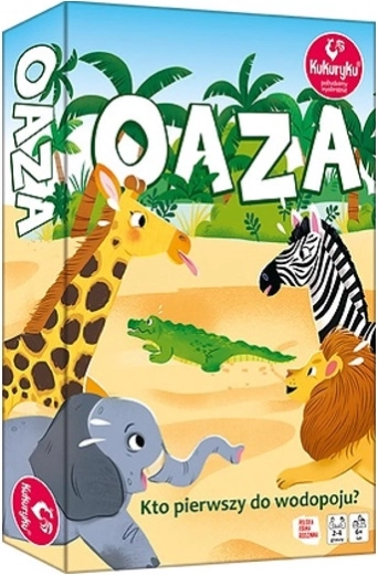 Oaza – družinska kartna igra z živalmi