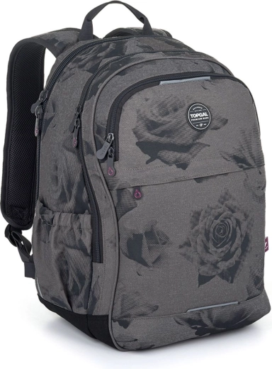 Topgal Rony student backpack with rose motif