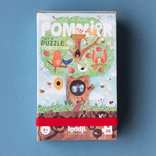 Žepna sestavljanka Tiny Jablana 36 koščkov LONDJI